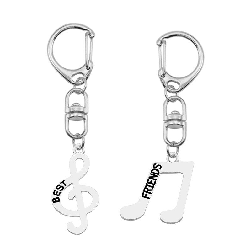 Wholesale Best Friends Best Friends Splicing Alloy Keychain